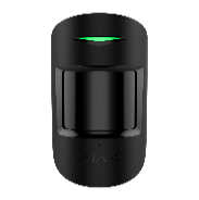 Ajax CombiProtect. Detector PIR y rotura de cristal inalámbrico. Color negro