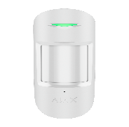 Ajax CombiProtect. Detector PIR y rotura de cristal inalámbrico. Color blanco Ajax CombiProtect. Detector PIR y rotura de cristal inalámbrico. Color blanco