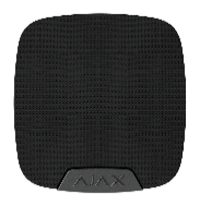 Ajax HomeSiren. Sirena interior inalámbrica 105 db. Color negro