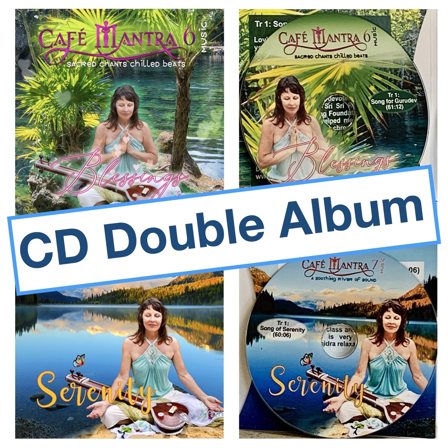 CD Double Album: Cafe Mantra Music 6 & 7
