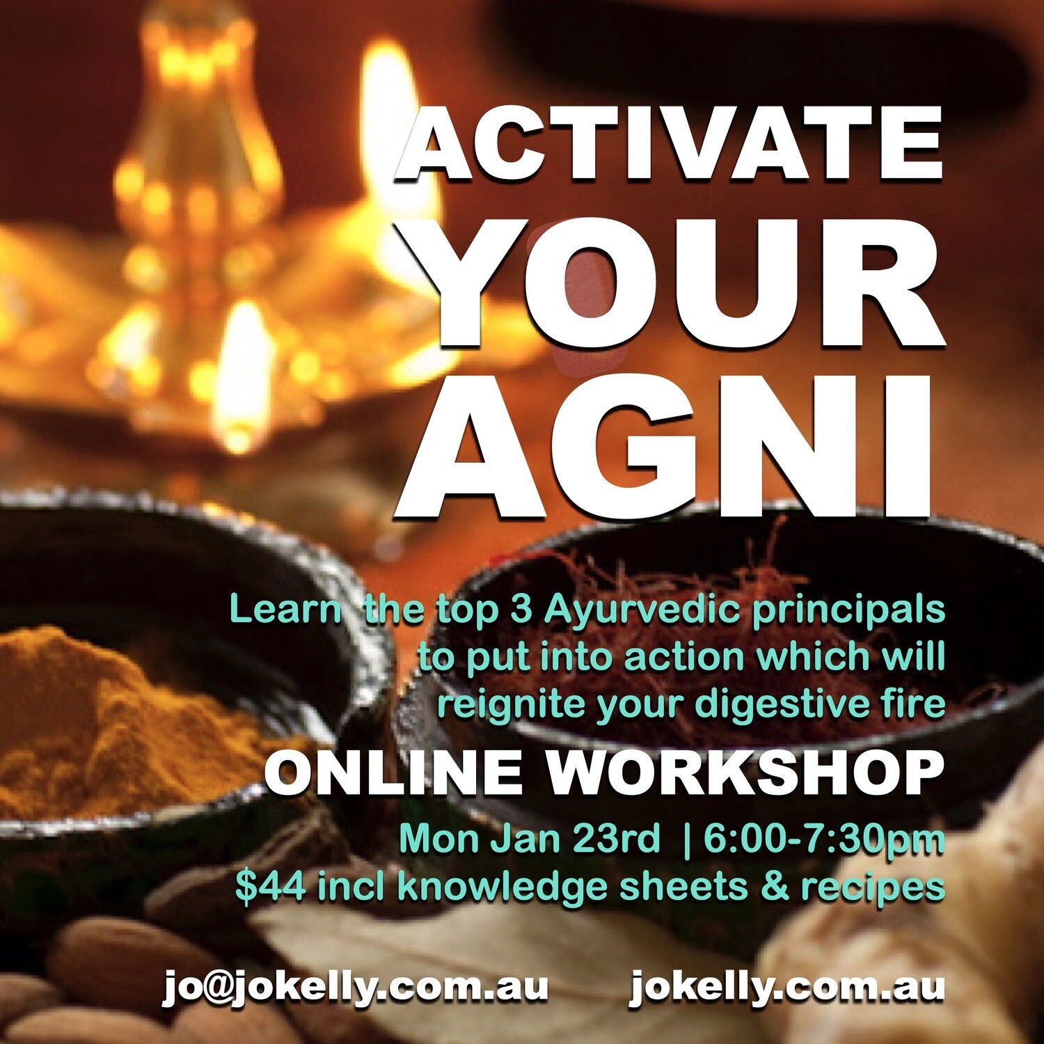 Activate Your Agni | Online Workshop For Digestion