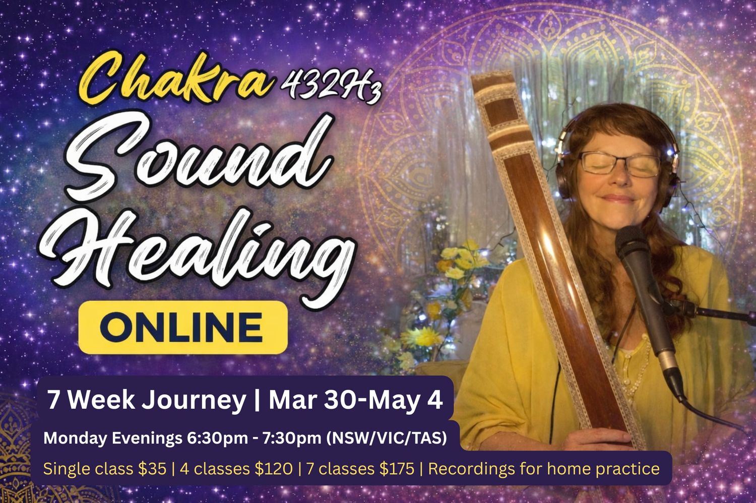 Chakra 432Hz Sound Healing | Single Class