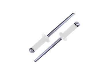 Lot de 2 rivets blancs
