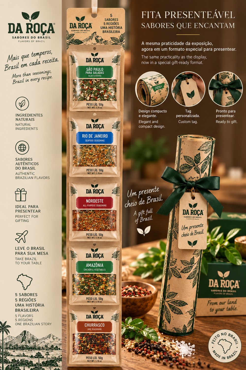Fita Presenteável Da Roça - Da Roça Gift Ribbon