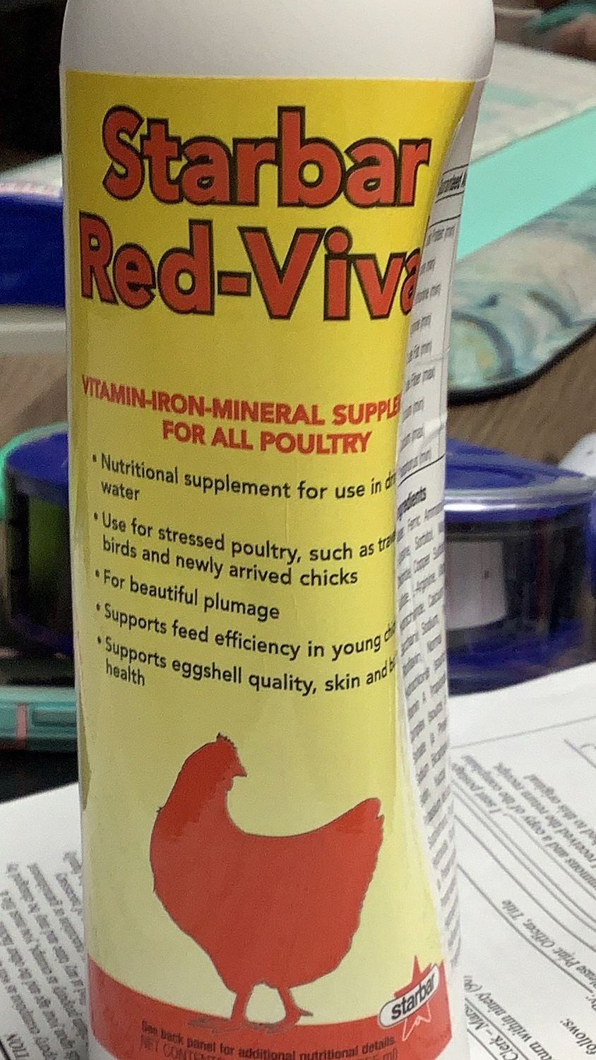 Starbar Red-Vival Poultry Supplement