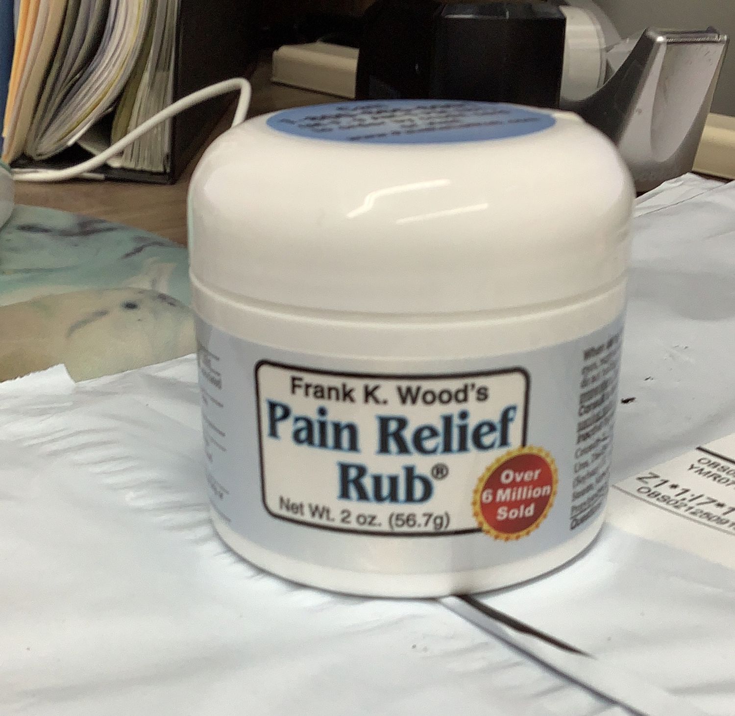 Frank Woods Pain Relief Cream