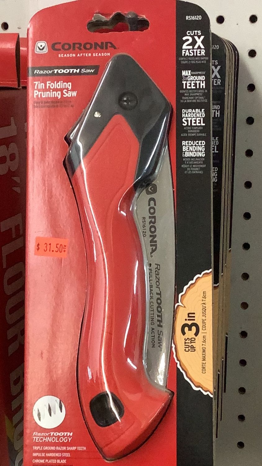 Folding Pruning Saw 7"