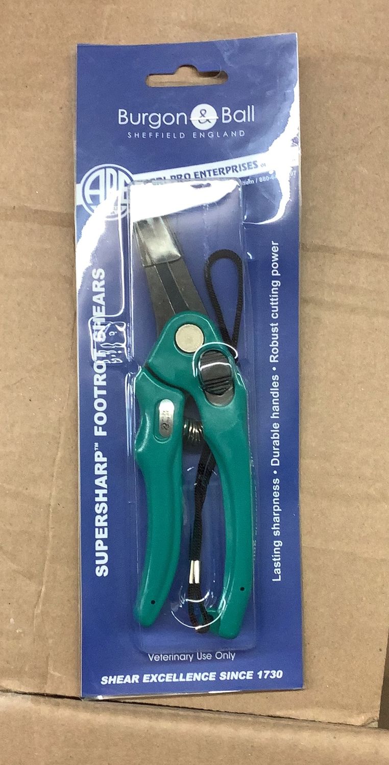 Footrot Shears Serrated- Super B&amp;B EZE