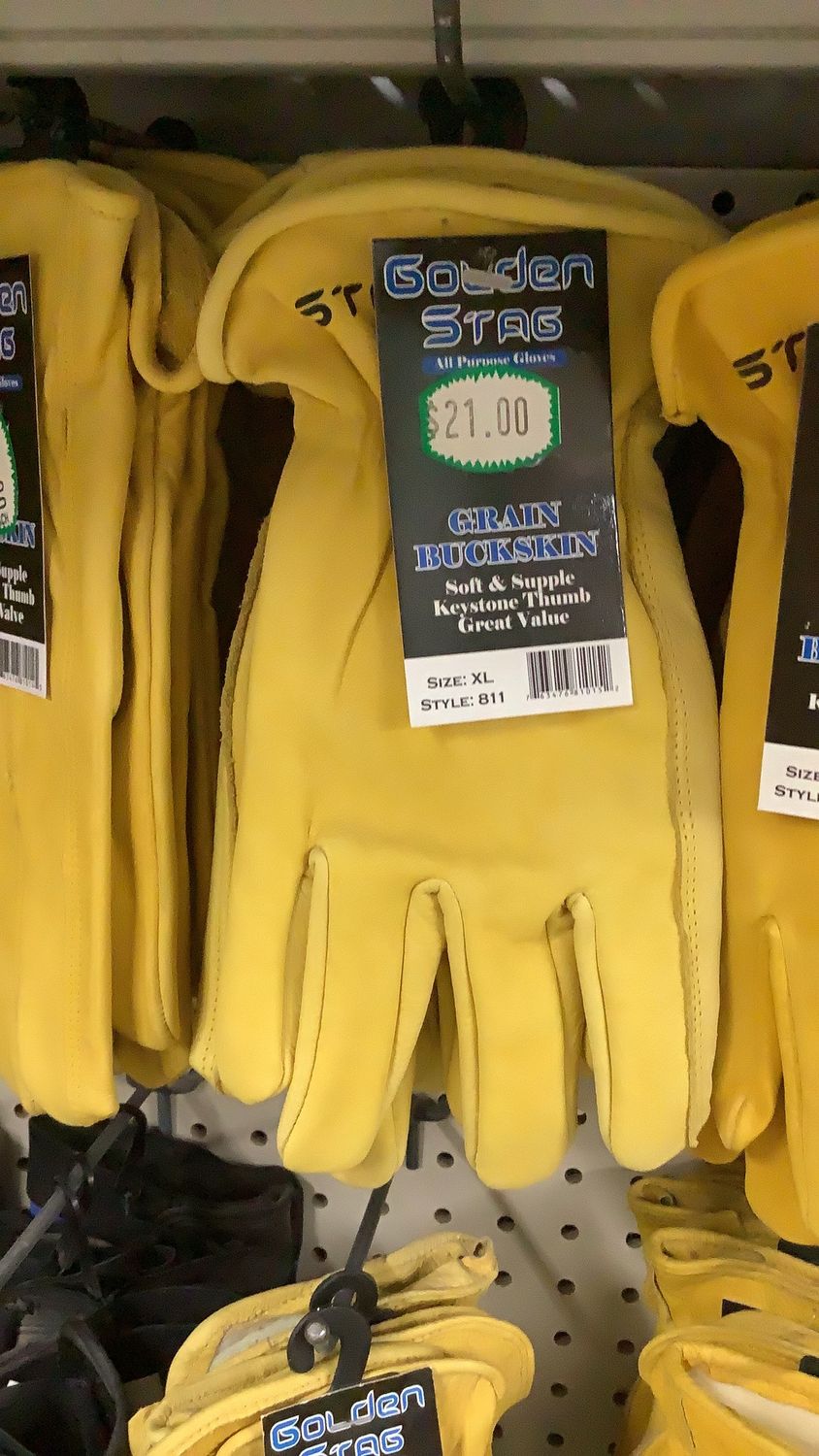 Golden Stag Gloves: Style 528