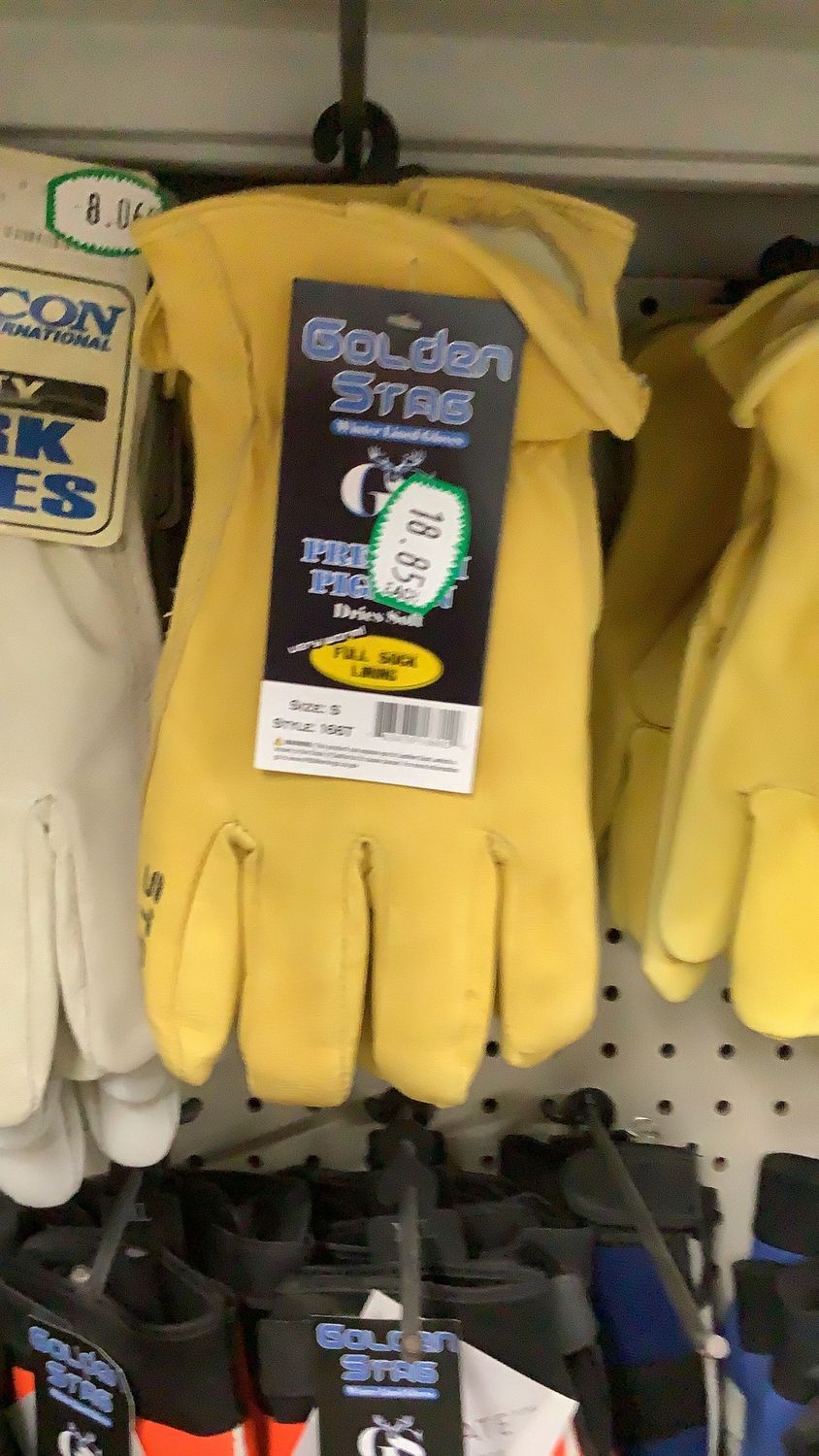 Golden Stag Gloves: Style 166T