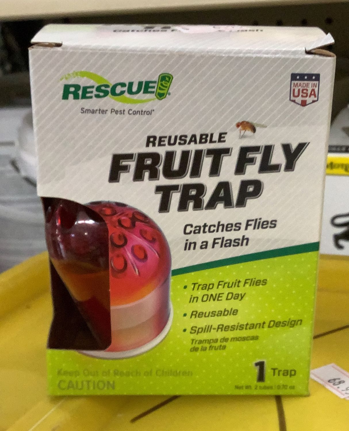 Fruit fly trap reusable