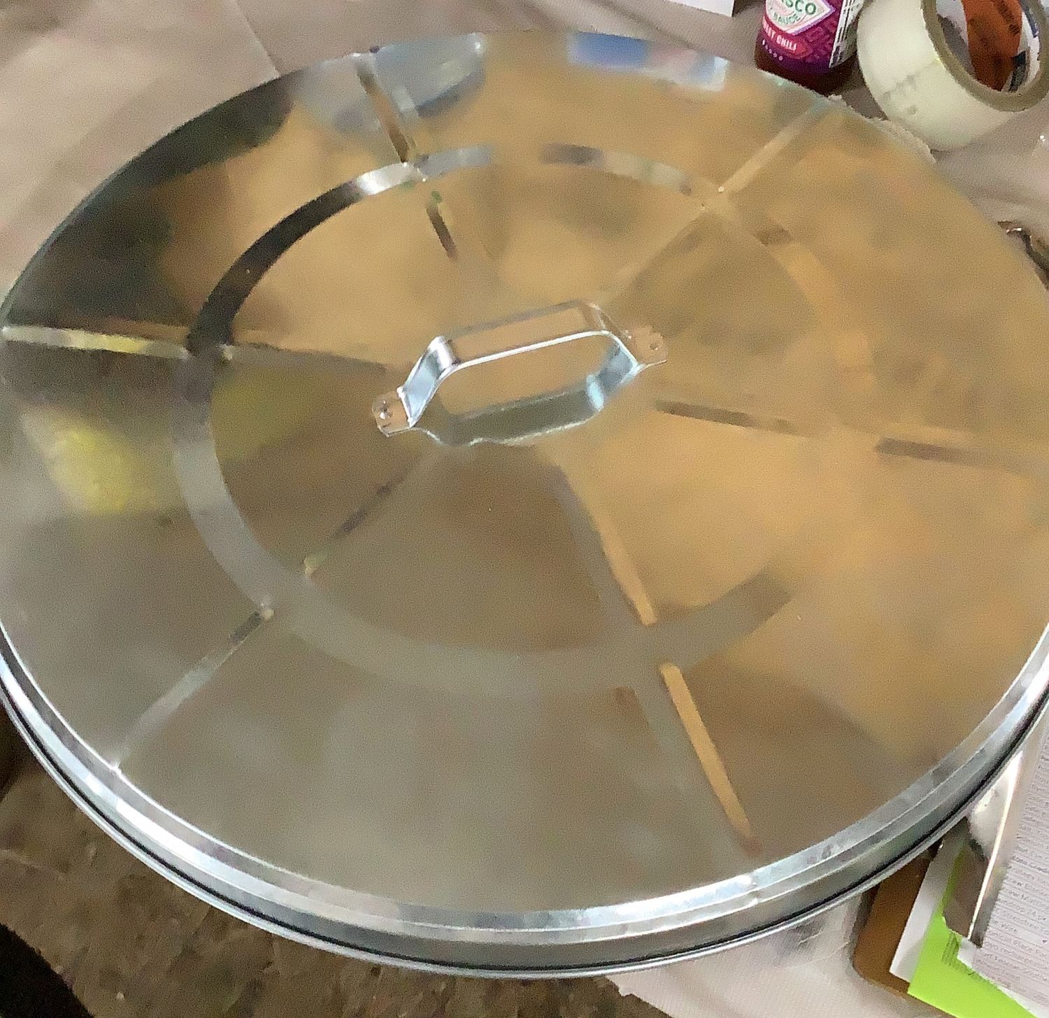 Galvanized Garbage Can (31 gal) +Lid
