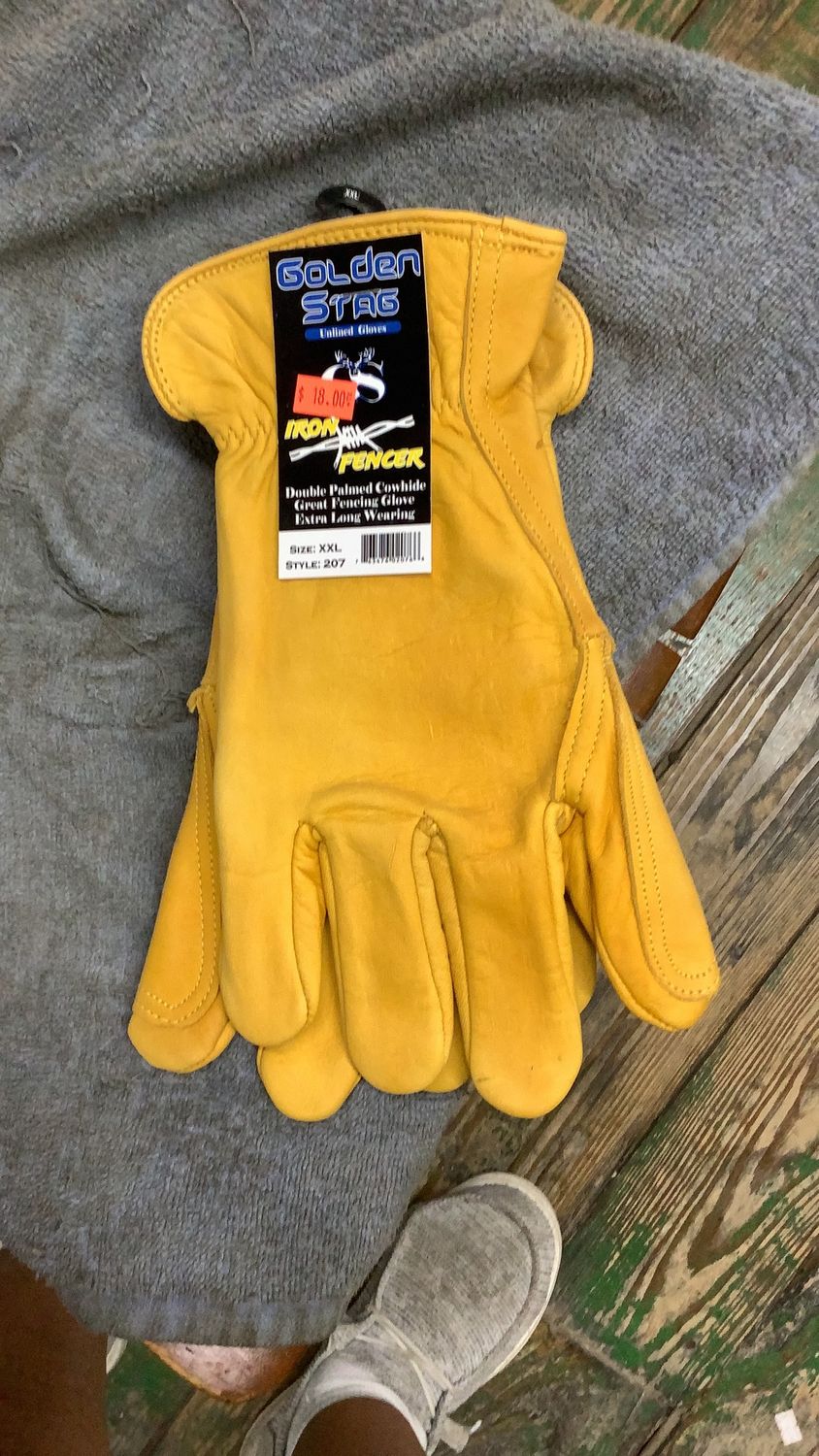 Golden Stag Gloves: Style 539