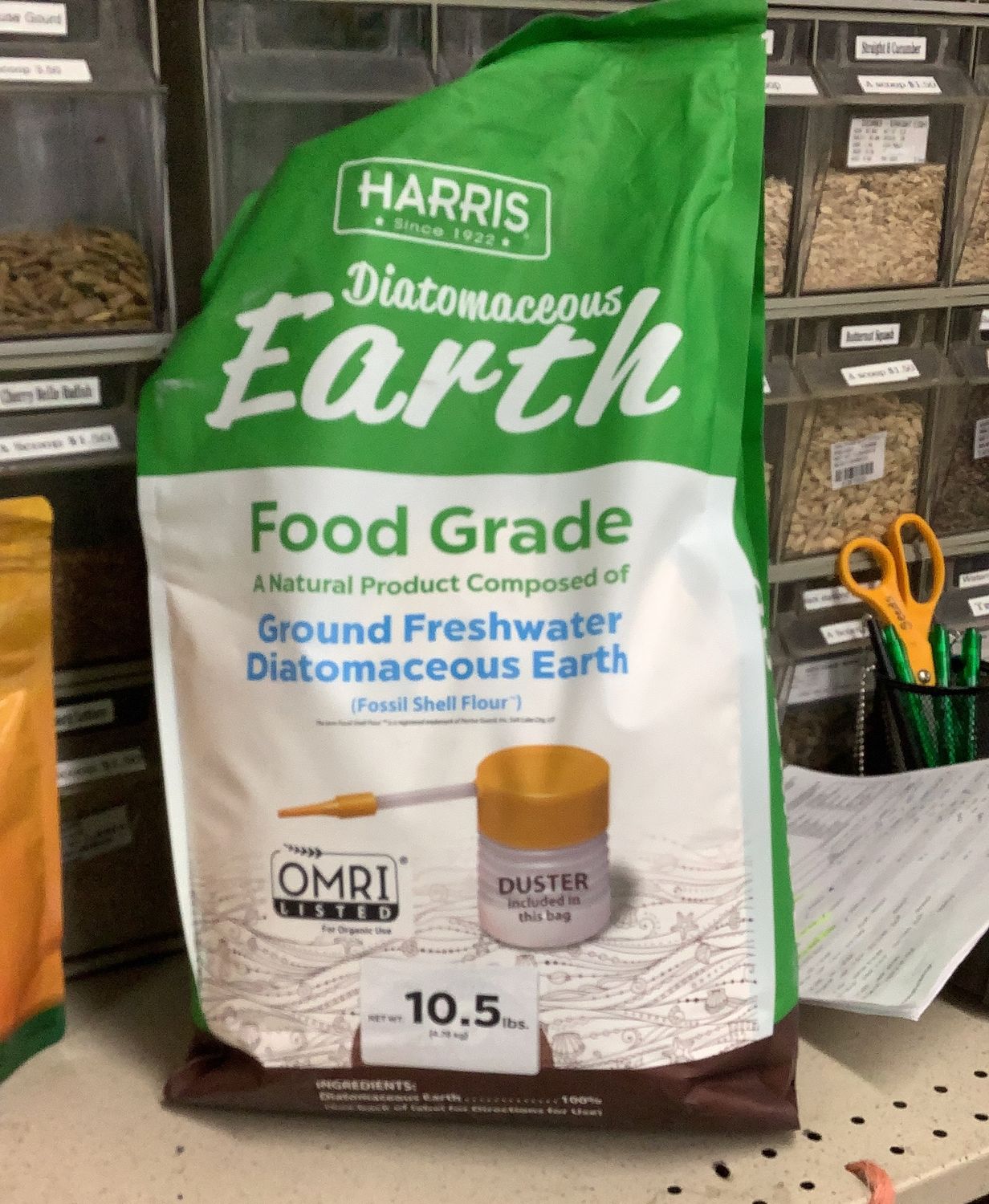 Harris Diatomaceous Earth Food Grade (10lbs)