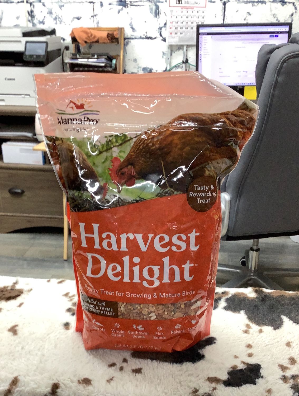 Harvest Delight Oregano &amp; Thyme Flock Zest Pellet (2.5lb)