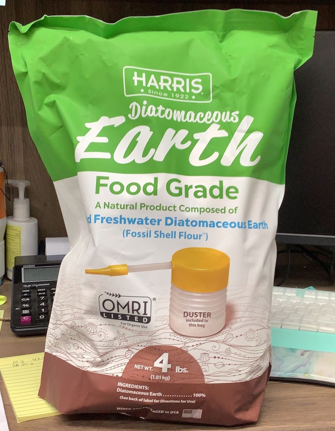 Harris Diatomaceous Food Grade (4lbs)