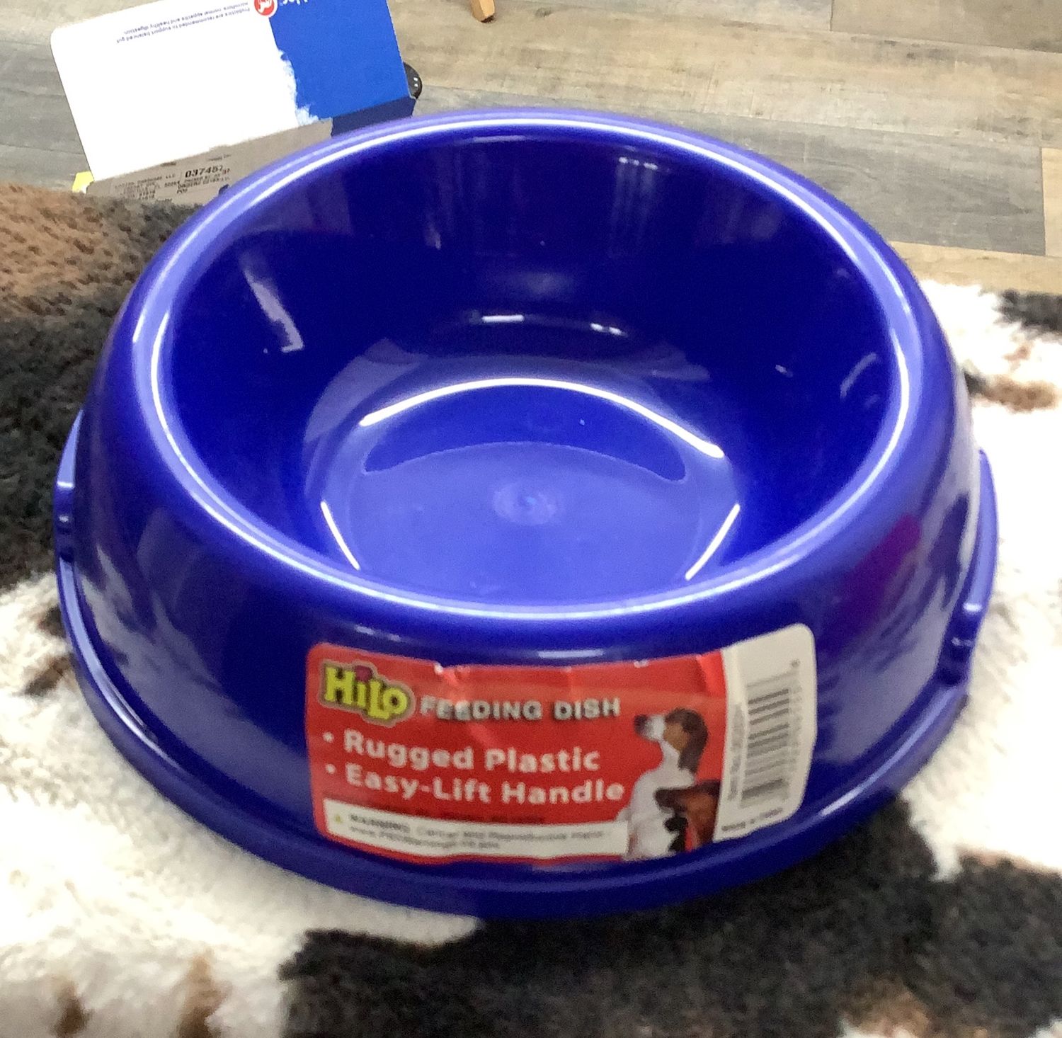 Hilo Med Rugged Plastic Pet Feeding Dish 00202H
