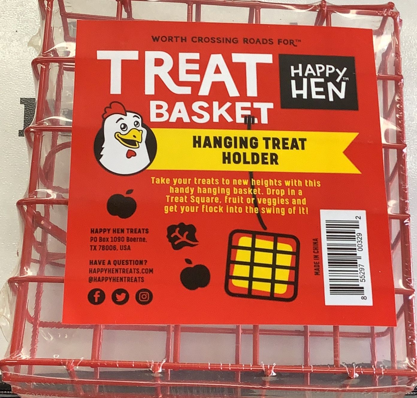 Happy Hen Treat Basket