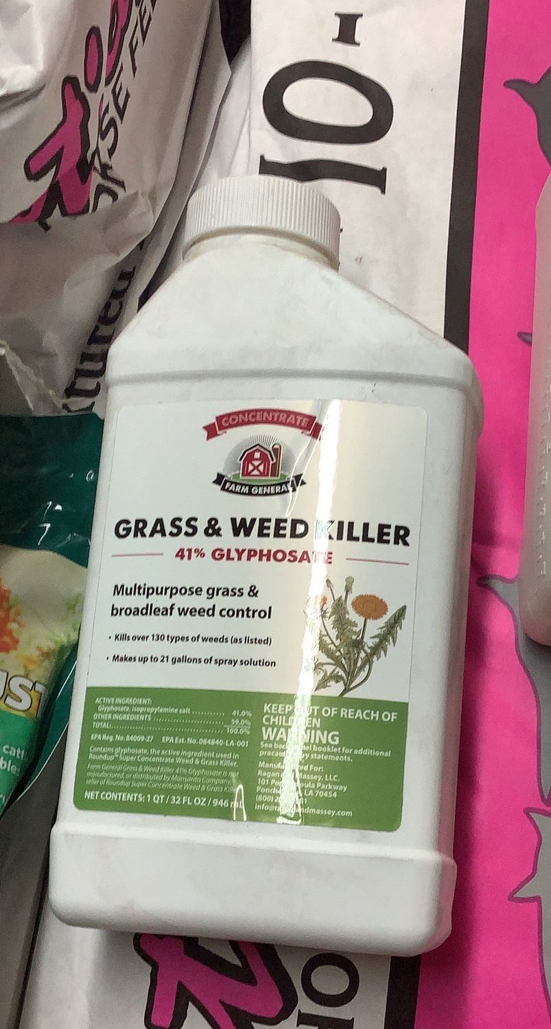 Grass &amp; weed killer 41% Glyphosate (1qt)
