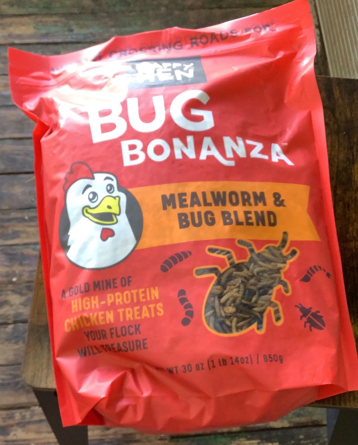 Happy Hen Bug Bonanza  Meal Worm Bug  Blend (2lb)