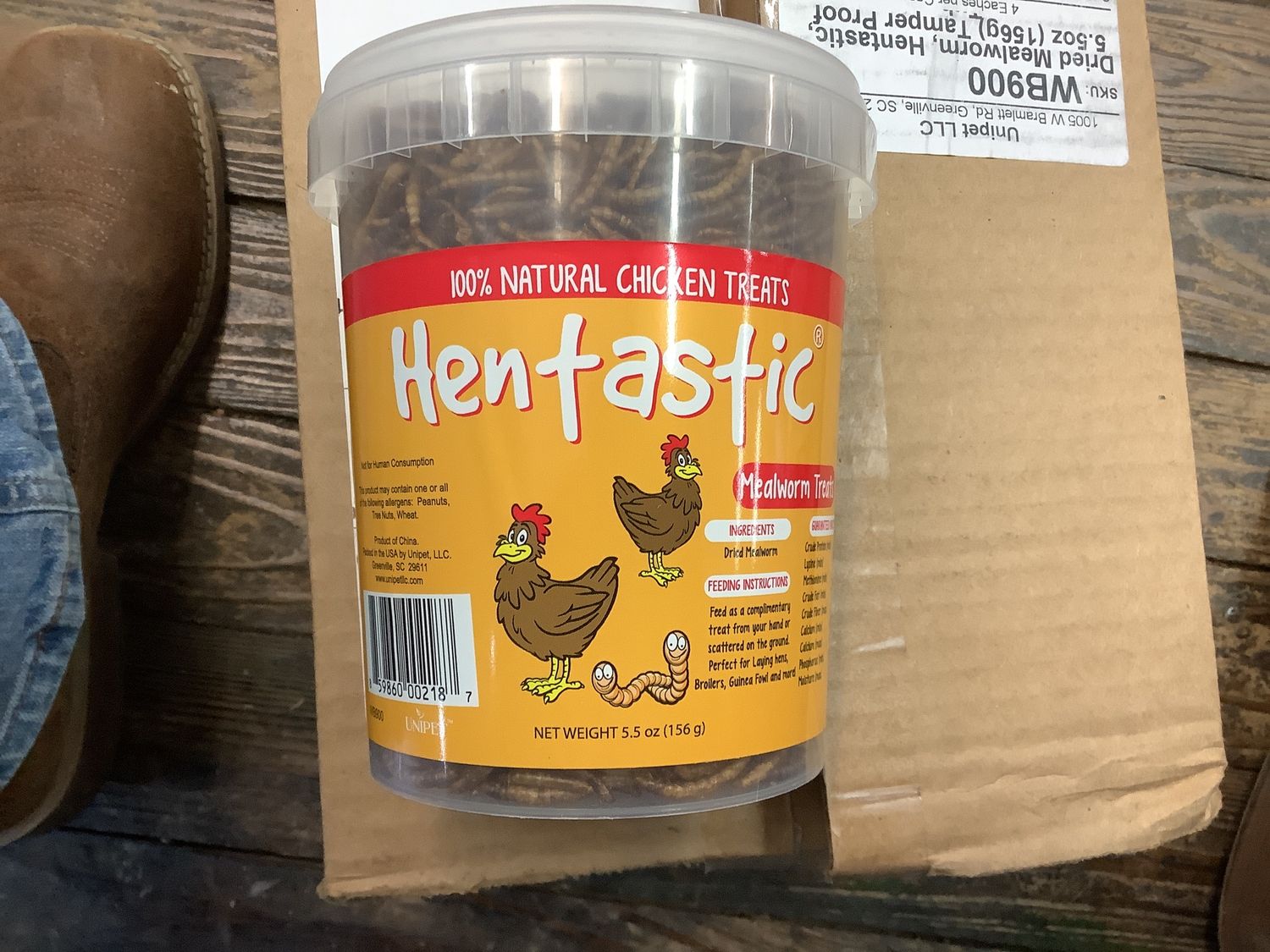 Hentastic Chicken Meal Worm Treats
