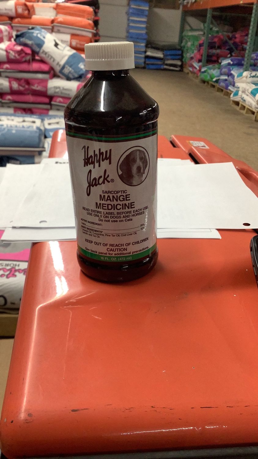 Happy Jack Mange Medicine  16 oz