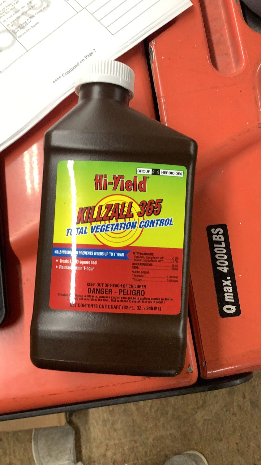 Hi-Yield Killzall 365 (1qt)