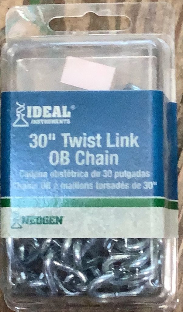 Ideal 30’’ twist link OB chain