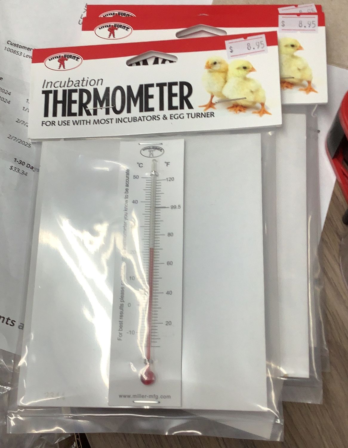 Incubation Thermometer