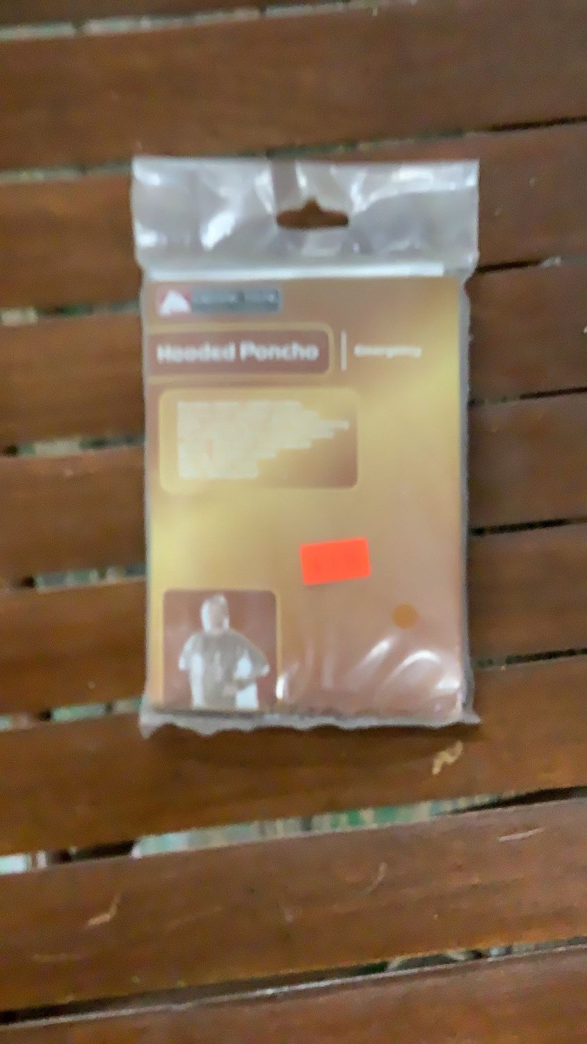 Hooded Poncho