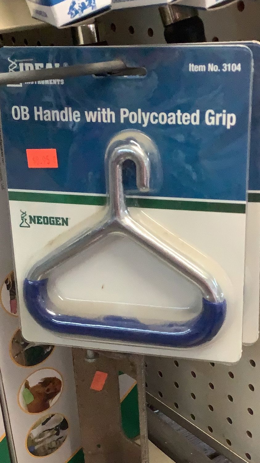 Ideal OB handle with polycoated grip