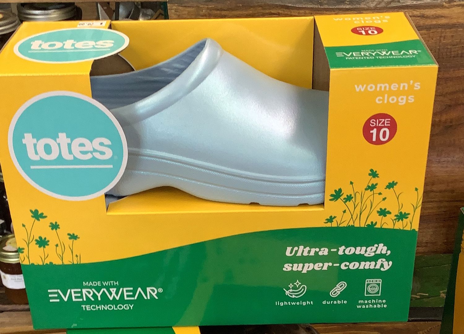 Ladies Garden Clog-Baby Blu (sz 10)