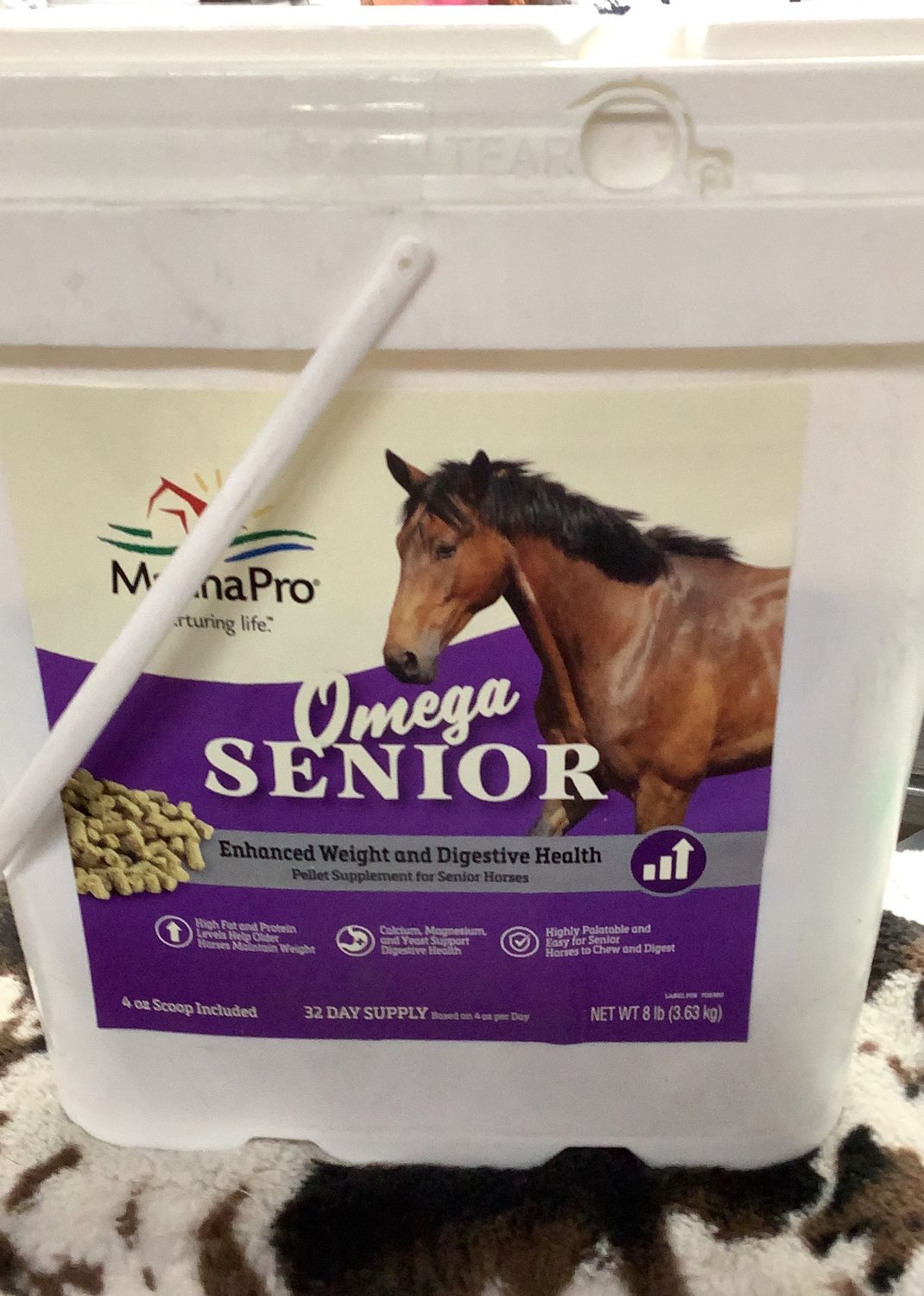 Manna Pro Omega Senior Pellet (8lb)