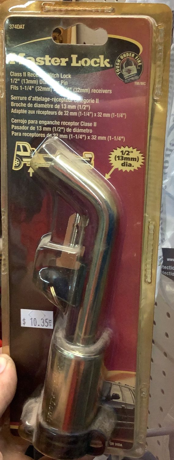 Master Lock Hitch Lock Pin