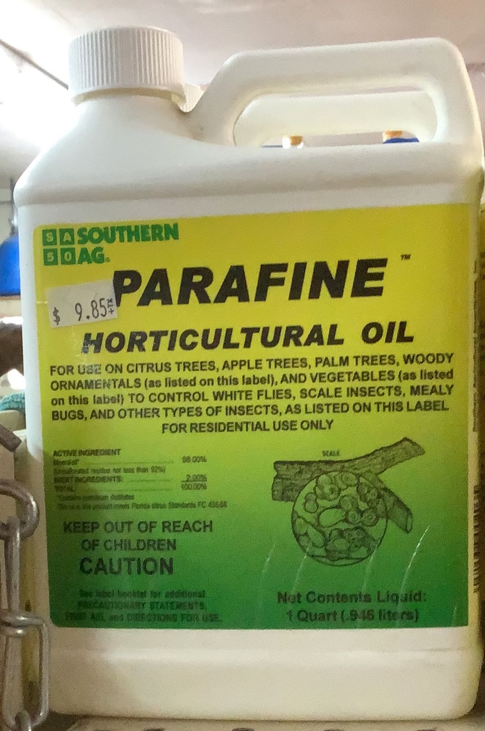 Parafine Horticultural Oil