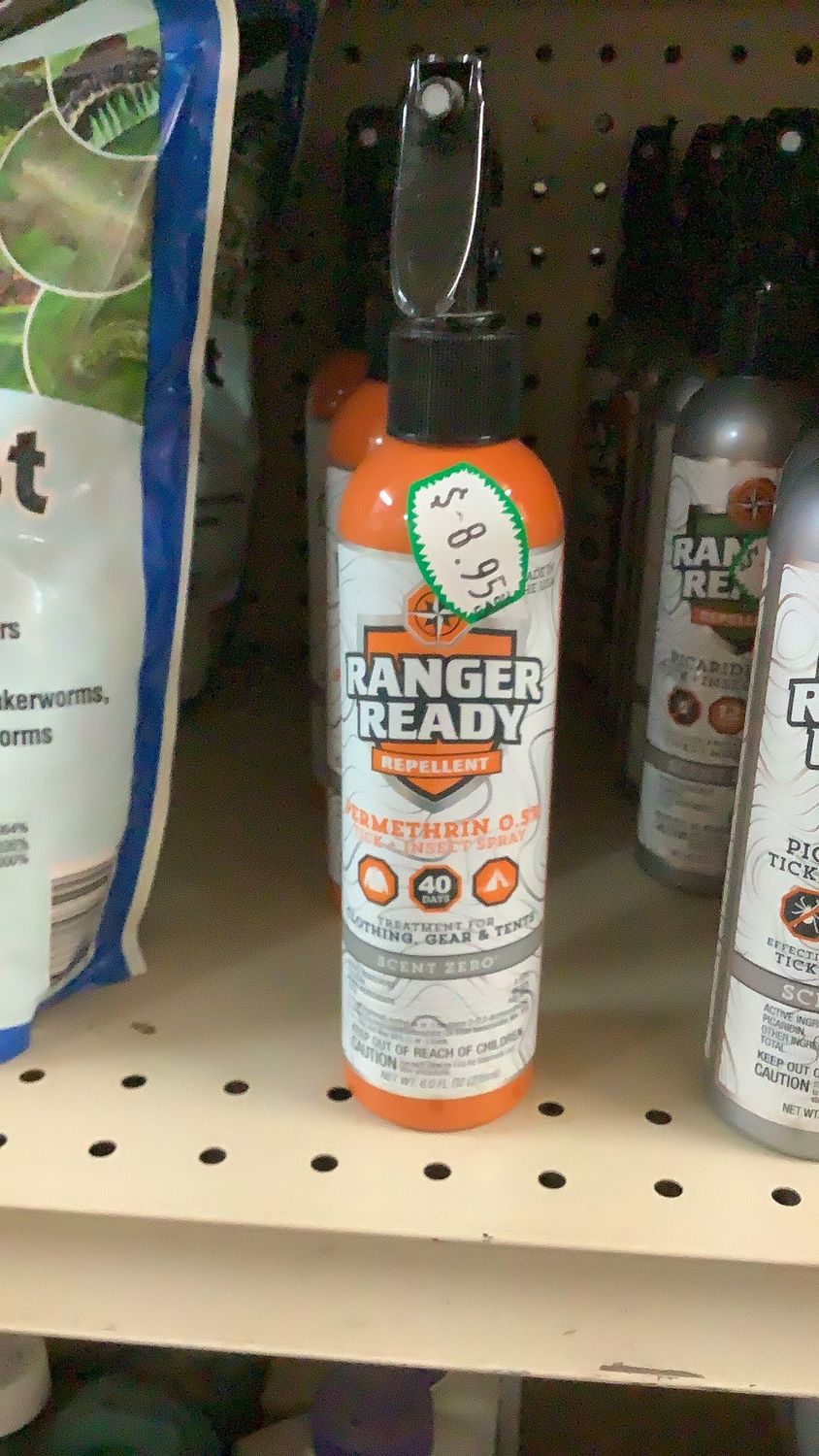 Ready ranger tick and bug spray permethrin 0.5%
