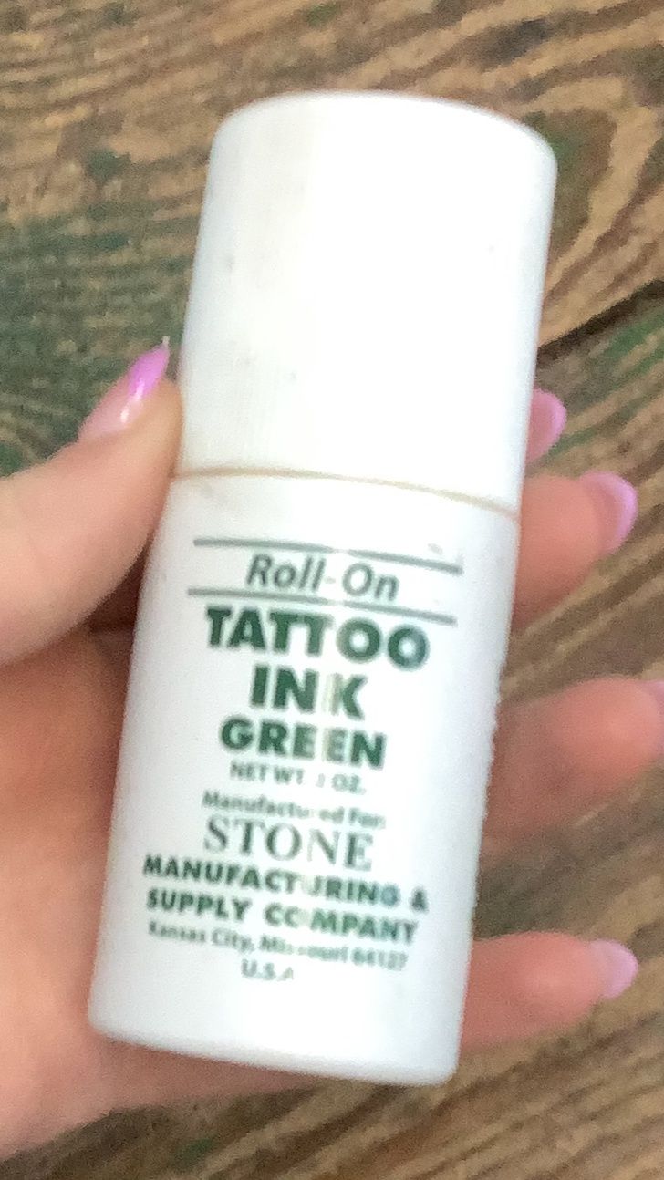 Roll on Tattoo Ink (Green)
