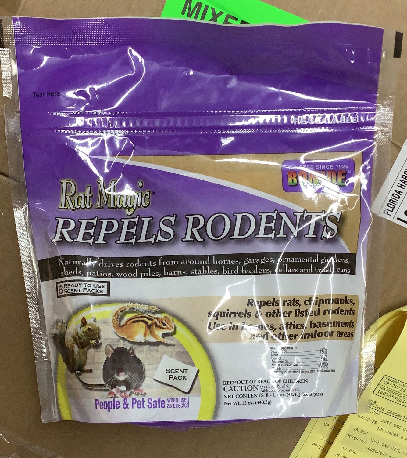Rat Magic Rodent Repellent Throw Packs