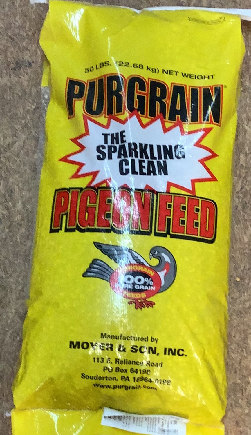Pure Grain Pigeon  Feed Sparkling Clean 16% (No Corn)