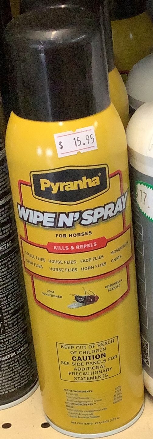 Pyranha Wipe N' Spray (15oz)