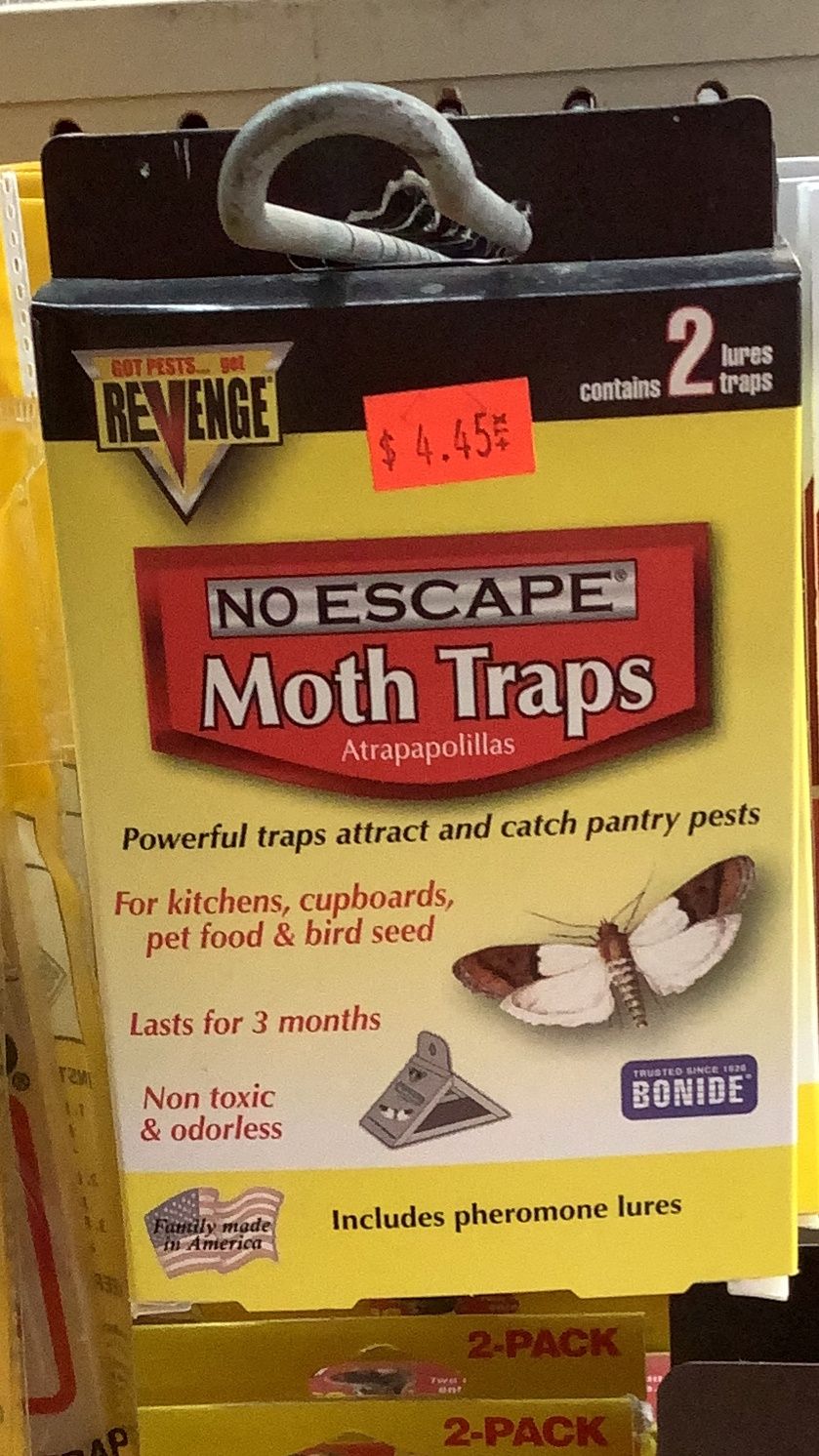 Revenge no escape moth trap