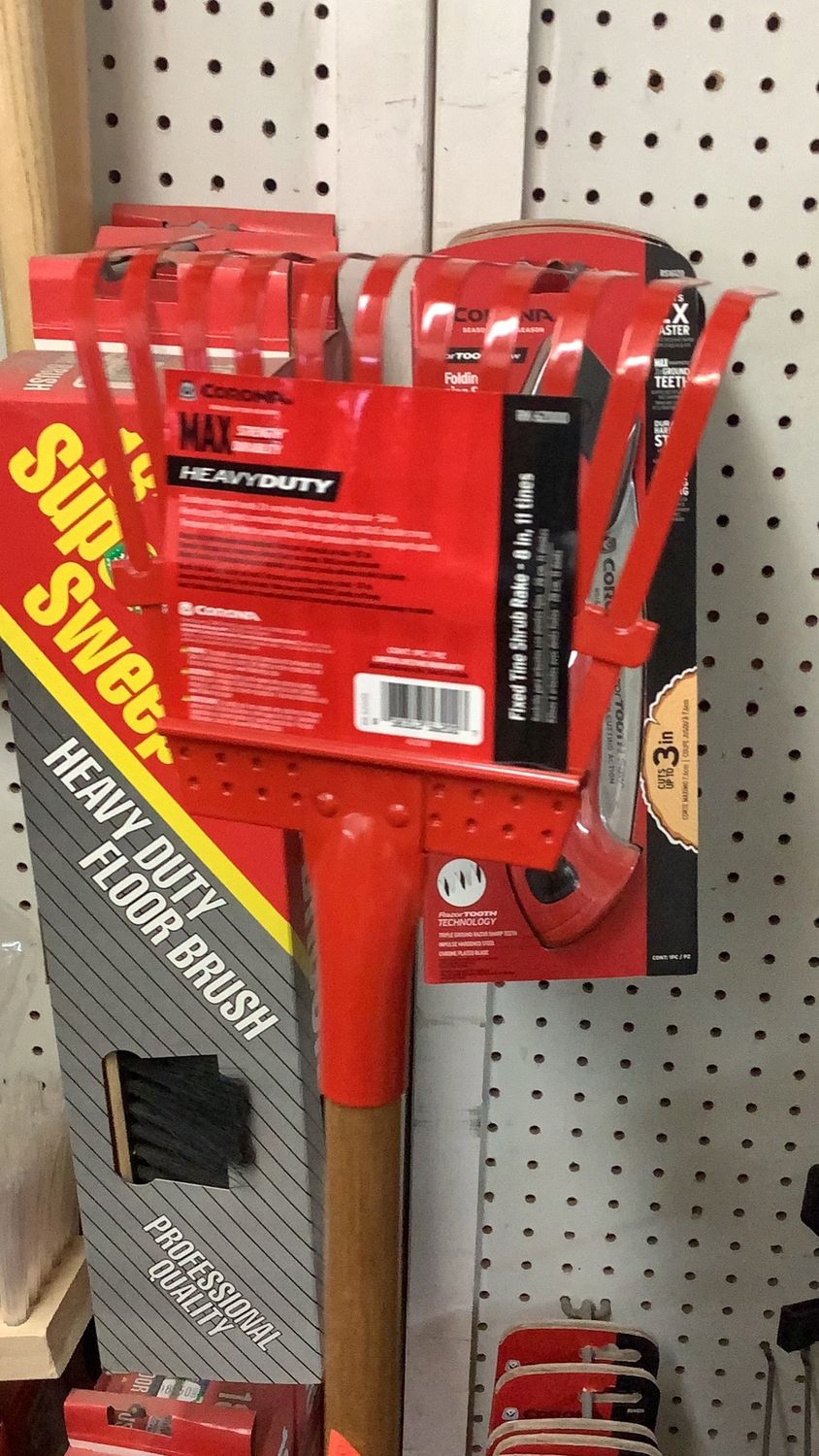 Shrub Rake 8"