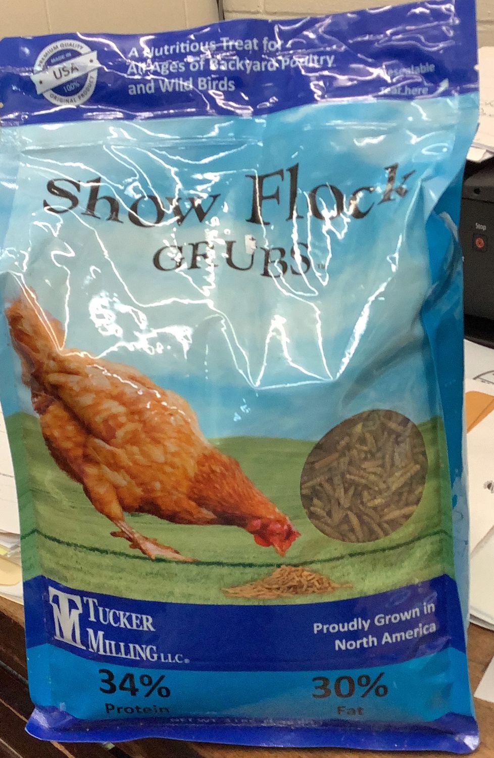 Show Flock Grubs (3 lbs)