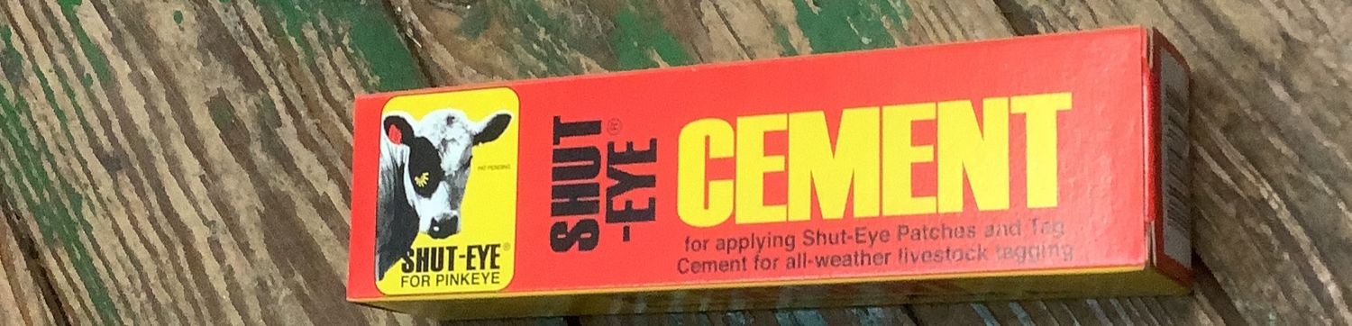 Shut Eye Tag Cement (5oz)