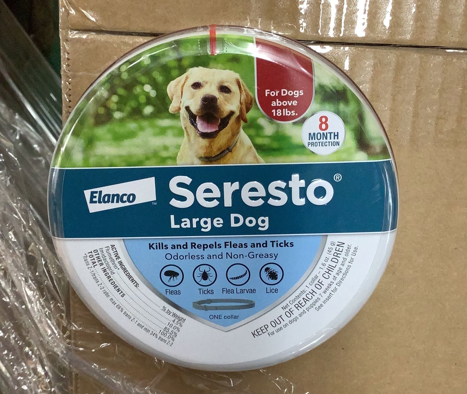 Seresto Flea &amp; Tick large Dog Collar