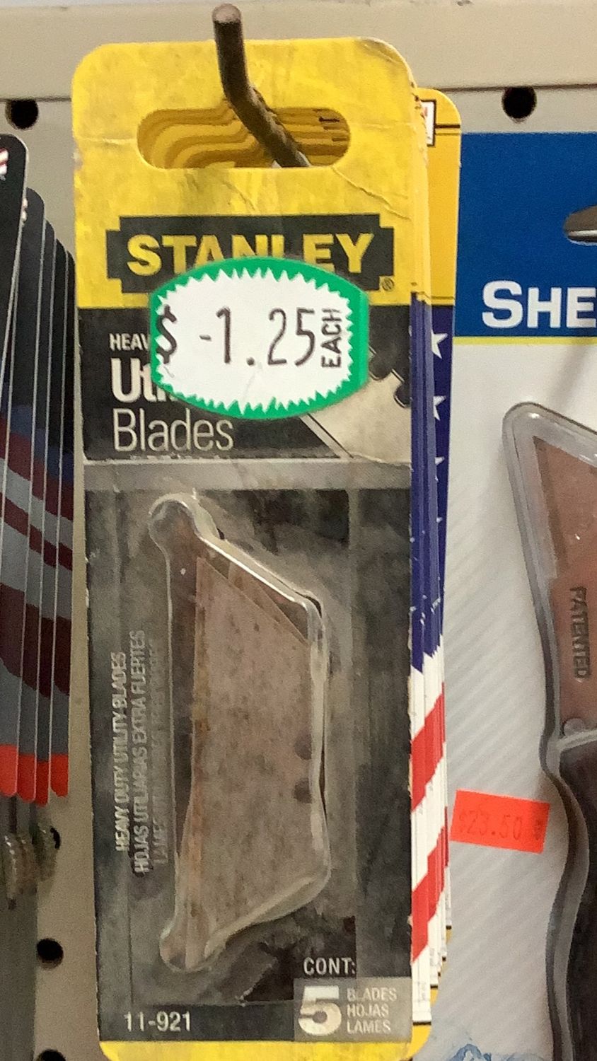 Stanley Heavy Duty Utility Blades