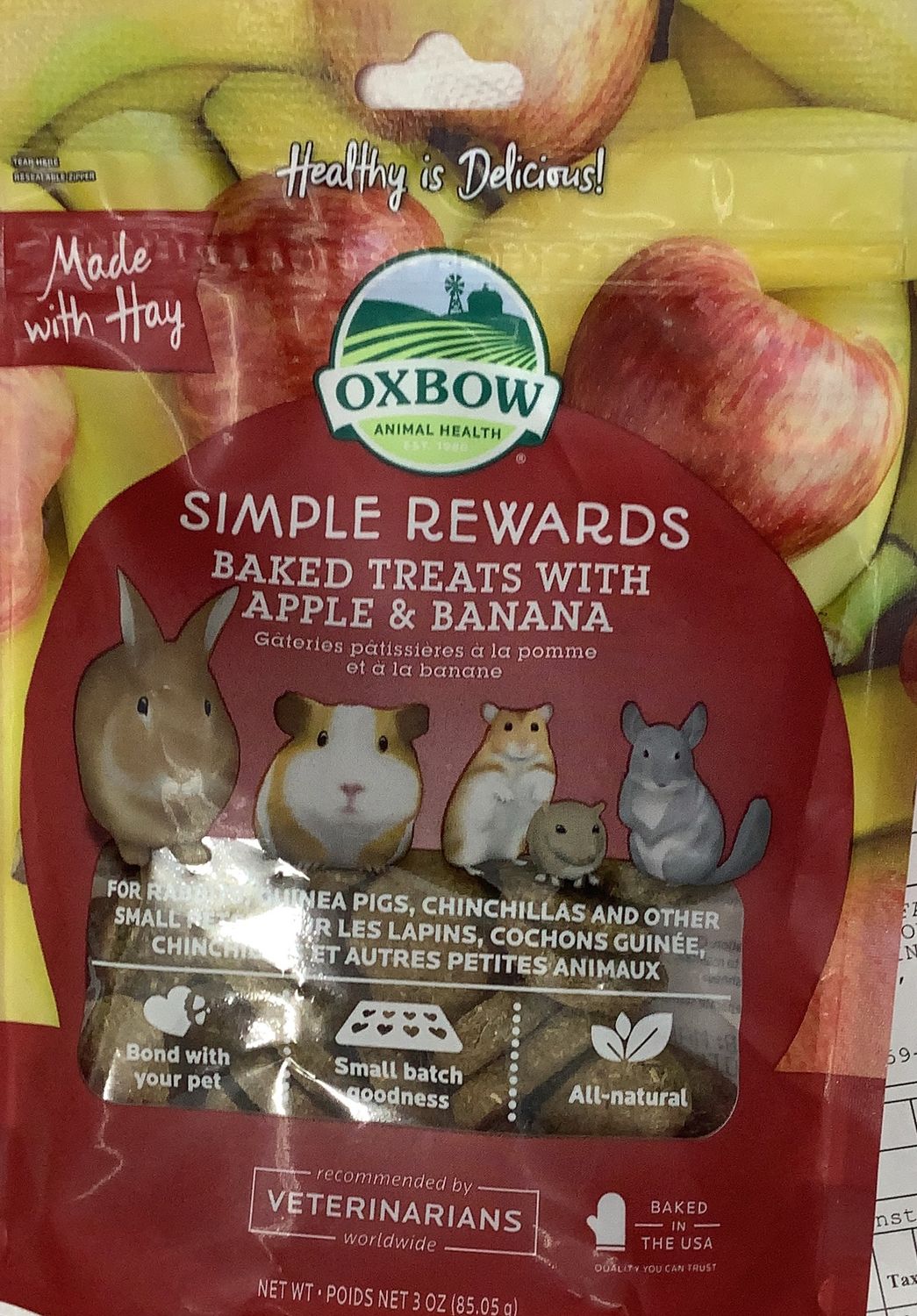 Simple Rewards Baked Treats (Small Pets)
