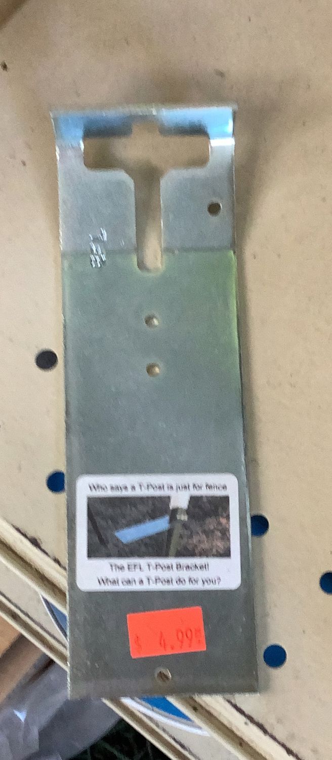 T-post bracket