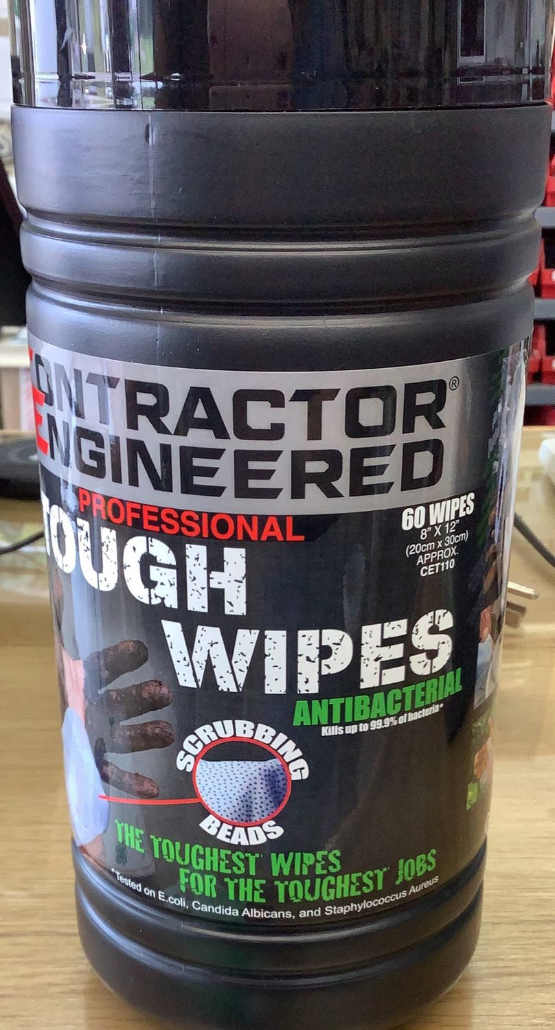 Tough Wipes (Barrel) 60ct