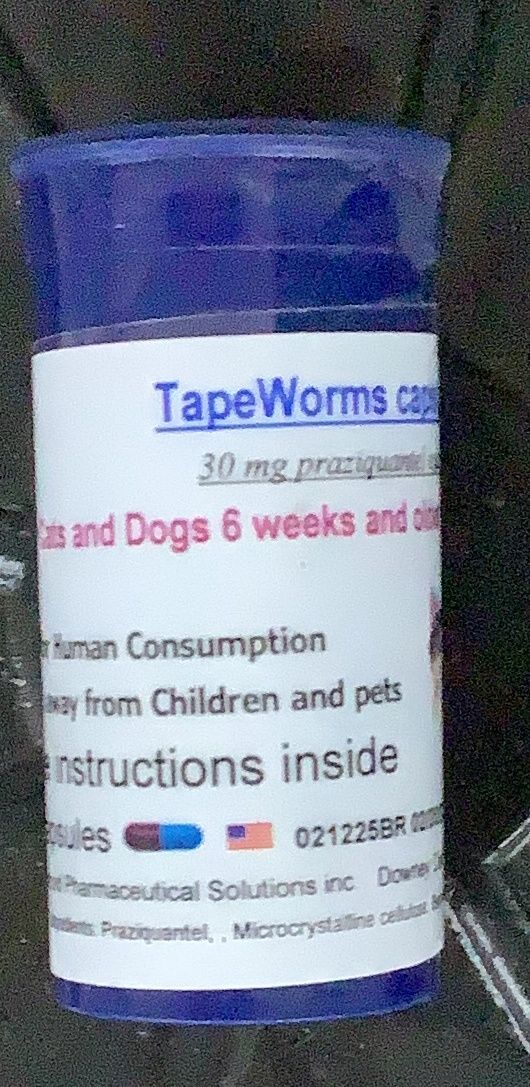Tapeworm Capsule (Dog/Cat) 30mg